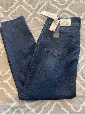 Workshop Republic Clothing Women’s Skinny Ankle Jeans - Deep Indigo